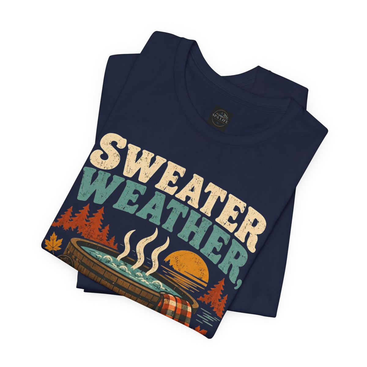 Copy of Pumpkin Spice Hot Tub Nights Tee — Fall Hot Tub Shirt