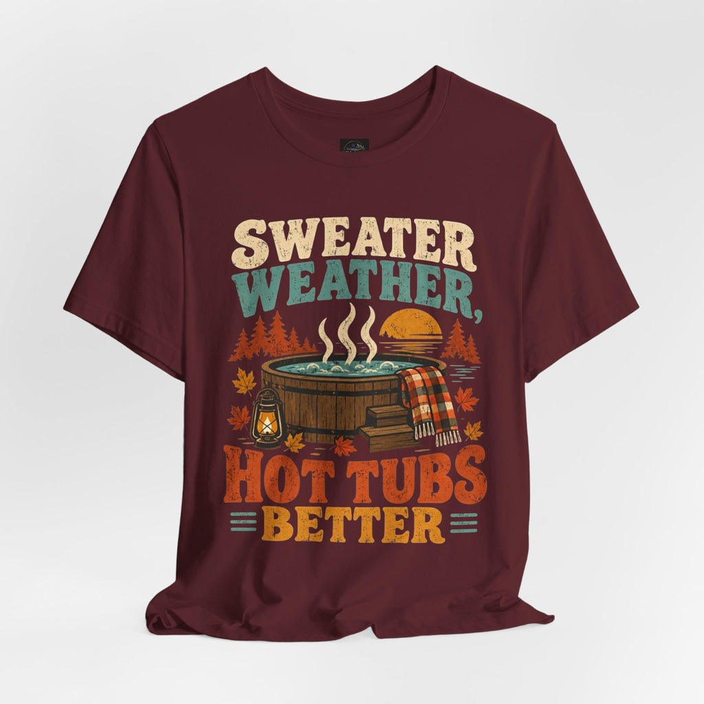 Copy of Pumpkin Spice Hot Tub Nights Tee — Fall Hot Tub Shirt