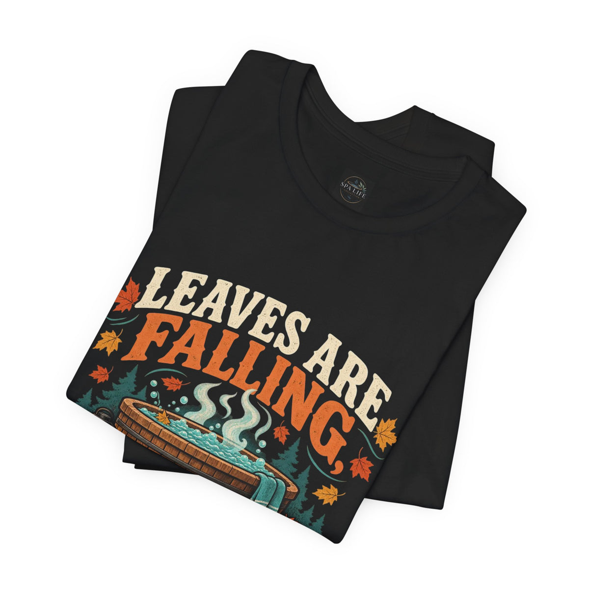 Leaves are Falling - Jets are calling - Fall Hot Tub Shirt