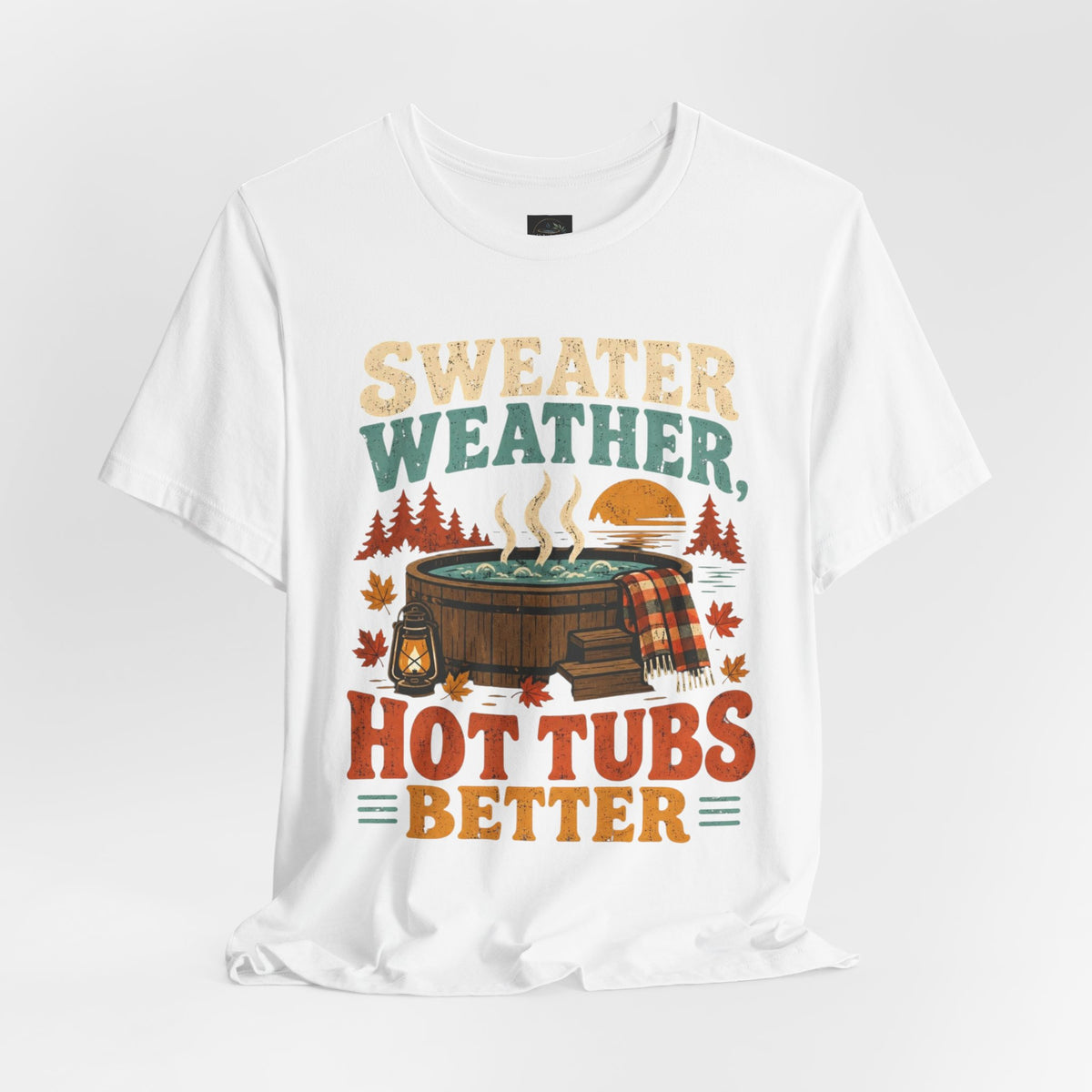 Copy of Pumpkin Spice Hot Tub Nights Tee — Fall Hot Tub Shirt