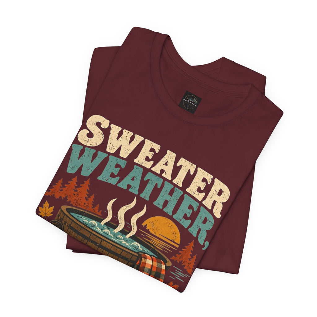 Copy of Pumpkin Spice Hot Tub Nights Tee — Fall Hot Tub Shirt
