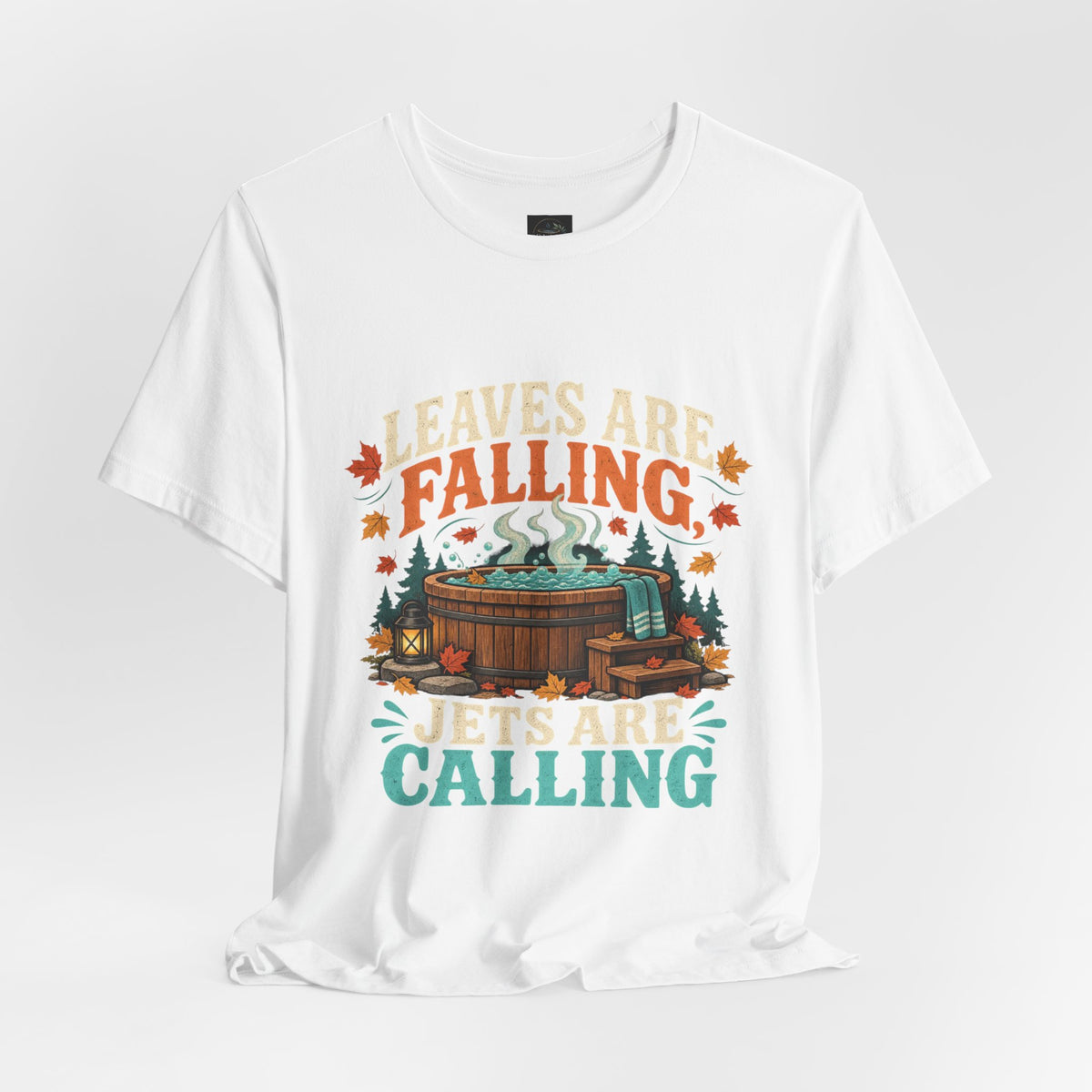 Leaves are Falling - Jets are calling - Fall Hot Tub Shirt