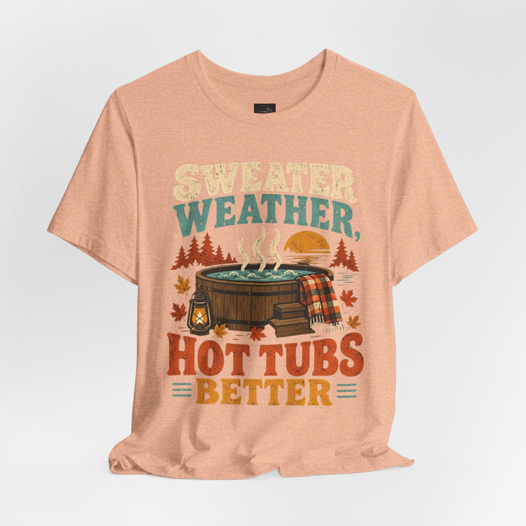 Copy of Pumpkin Spice Hot Tub Nights Tee — Fall Hot Tub Shirt