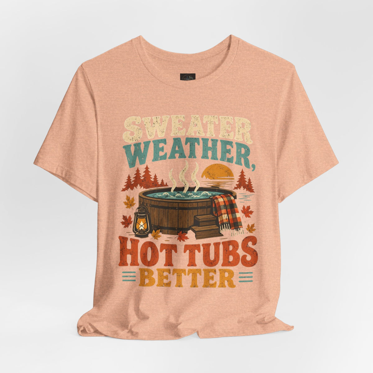 Copy of Pumpkin Spice Hot Tub Nights Tee — Fall Hot Tub Shirt