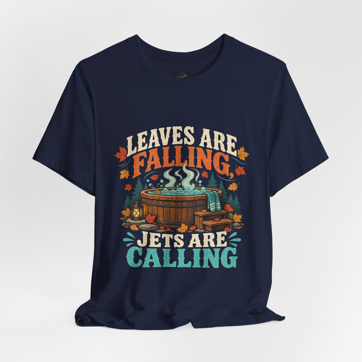 Leaves are Falling - Jets are calling - Fall Hot Tub Shirt