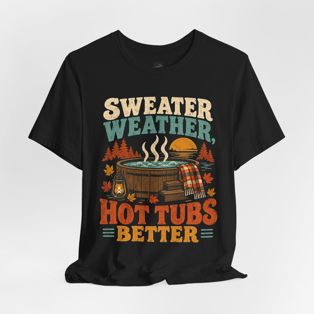 Copy of Pumpkin Spice Hot Tub Nights Tee — Fall Hot Tub Shirt