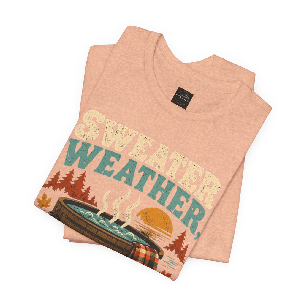 Copy of Pumpkin Spice Hot Tub Nights Tee — Fall Hot Tub Shirt