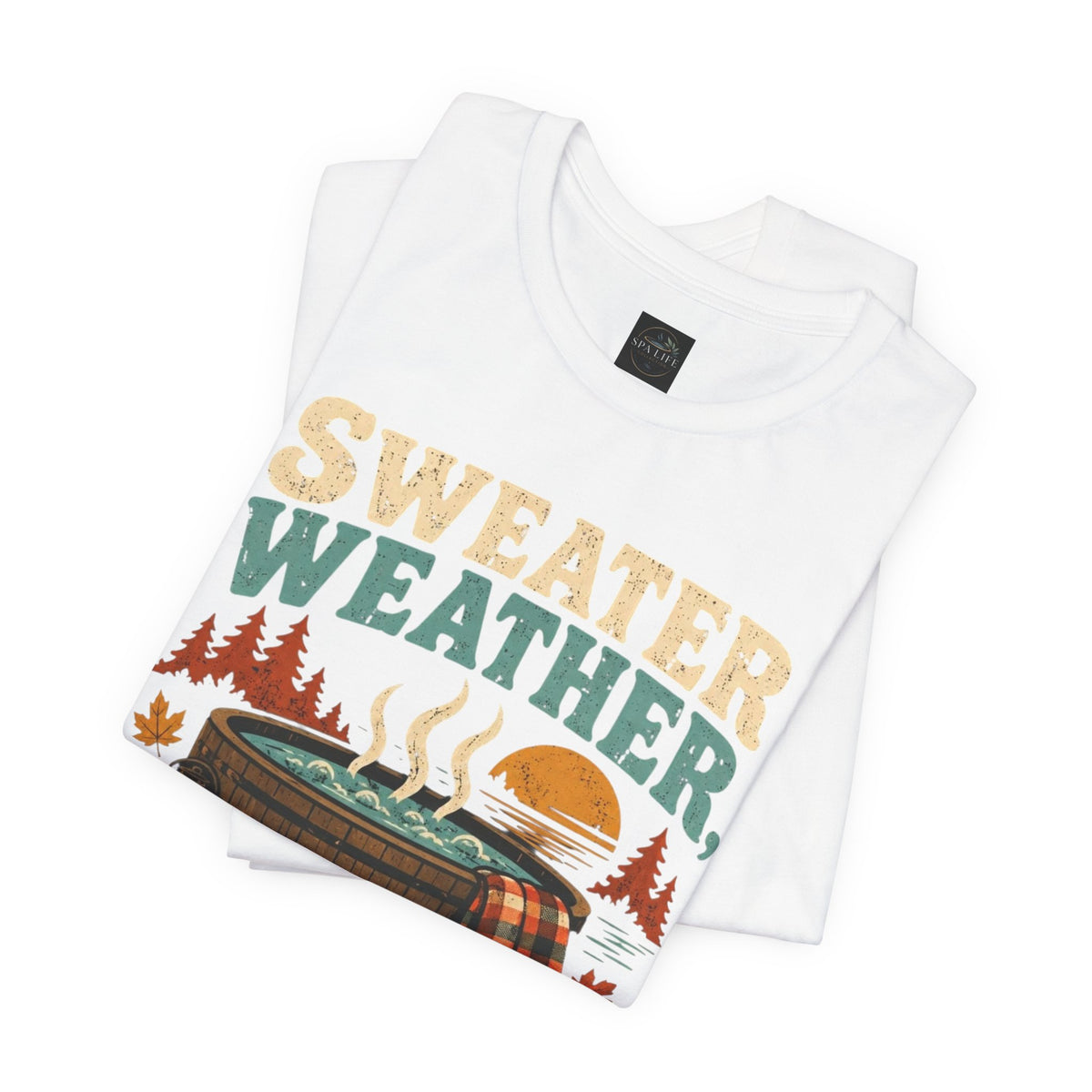 Copy of Pumpkin Spice Hot Tub Nights Tee — Fall Hot Tub Shirt