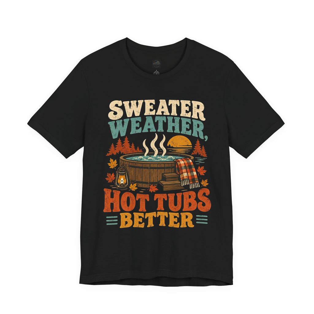 Copy of Pumpkin Spice Hot Tub Nights Tee — Fall Hot Tub Shirt