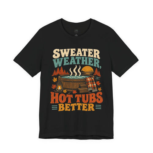 Copy of Pumpkin Spice Hot Tub Nights Tee — Fall Hot Tub Shirt