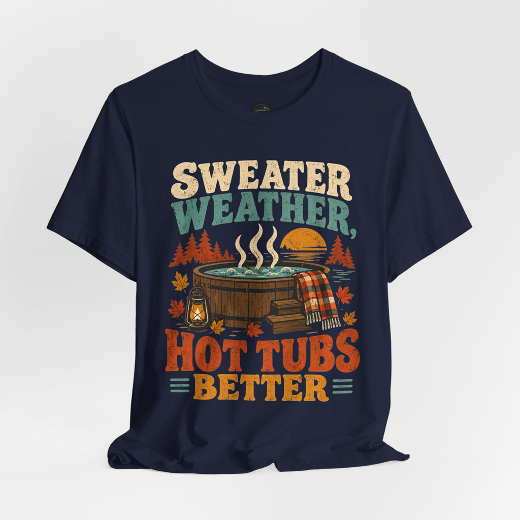 Copy of Pumpkin Spice Hot Tub Nights Tee — Fall Hot Tub Shirt