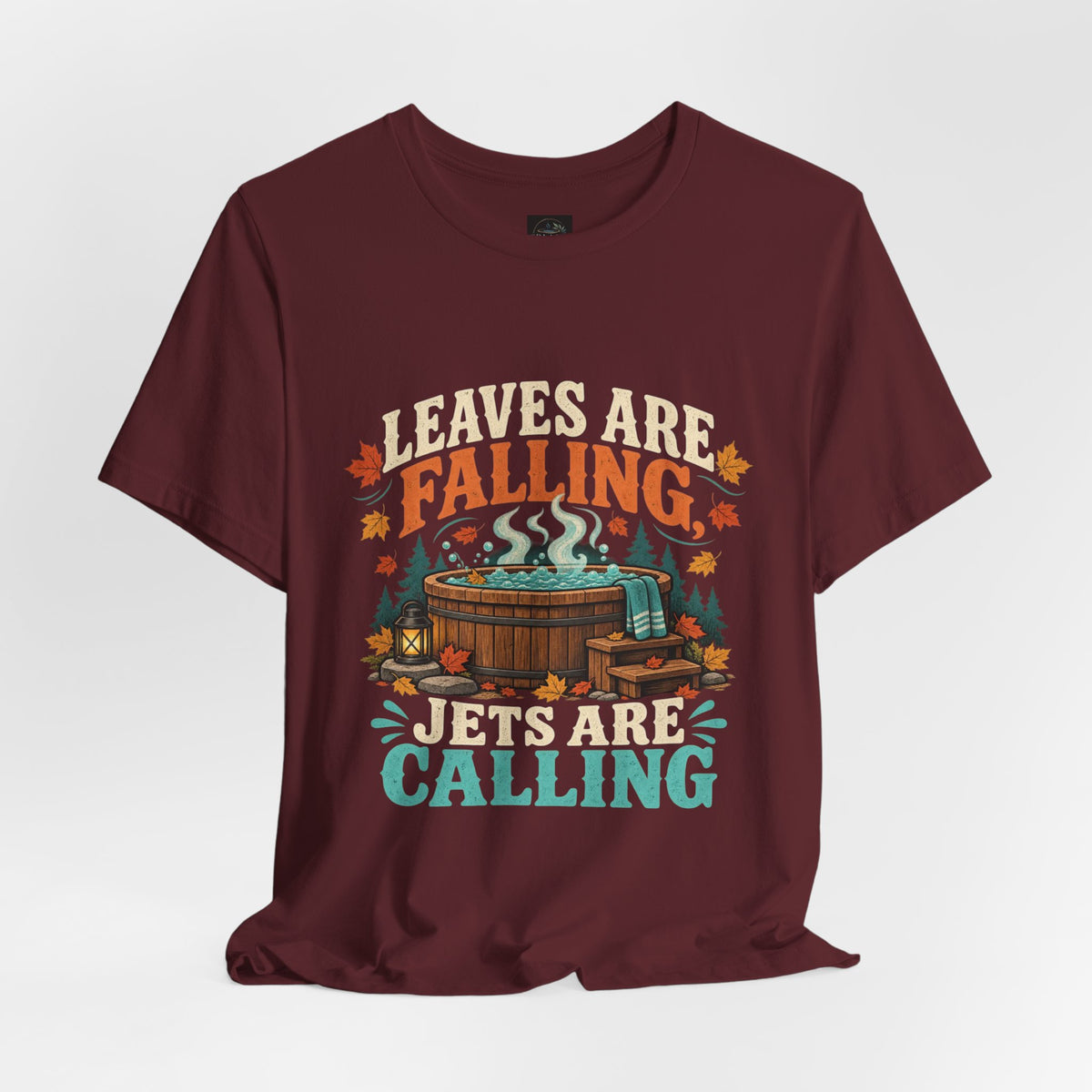 Leaves are Falling - Jets are calling - Fall Hot Tub Shirt
