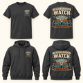 Neighborhood Watch: Hot Tub Division T-Shirt & Hoodie front and back product mockup