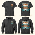 Sorry, I Can’t—I Have Plans With My Hot Tub T-Shirt & Hoodie front and back product mockup